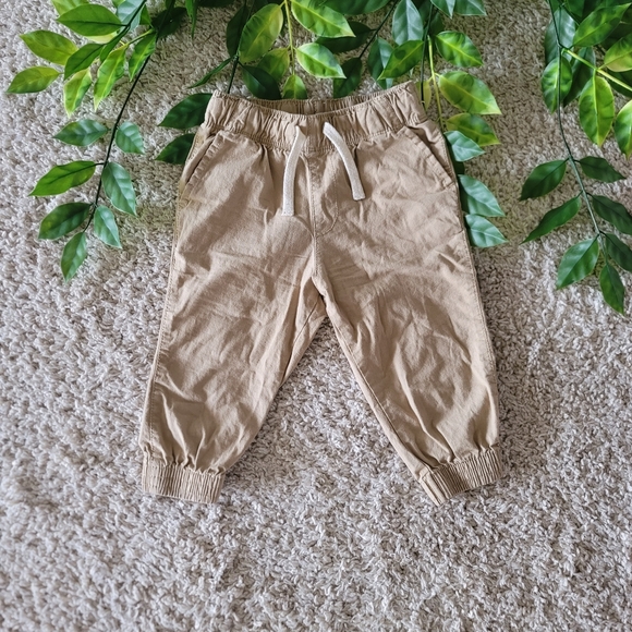 Baby Boy Khaki Joggers (18-24 Months) - Picture 1 of 3